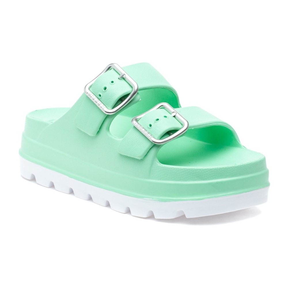 J Slides Platform Sandals